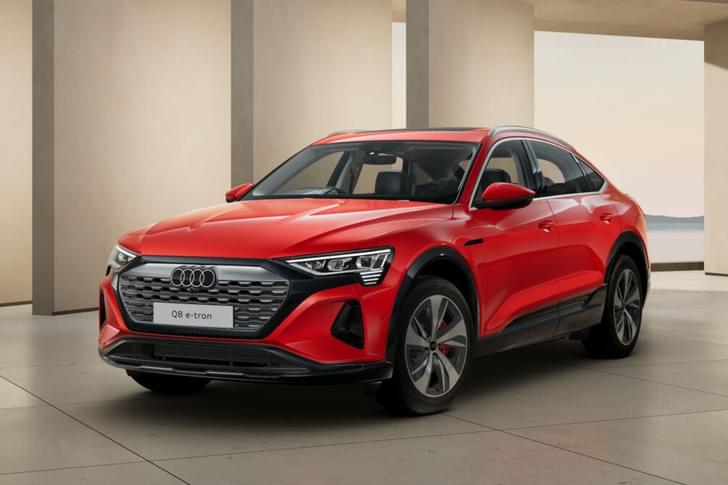 Audi Q8 E Tron Sportback Color Soneira Red Mettalic